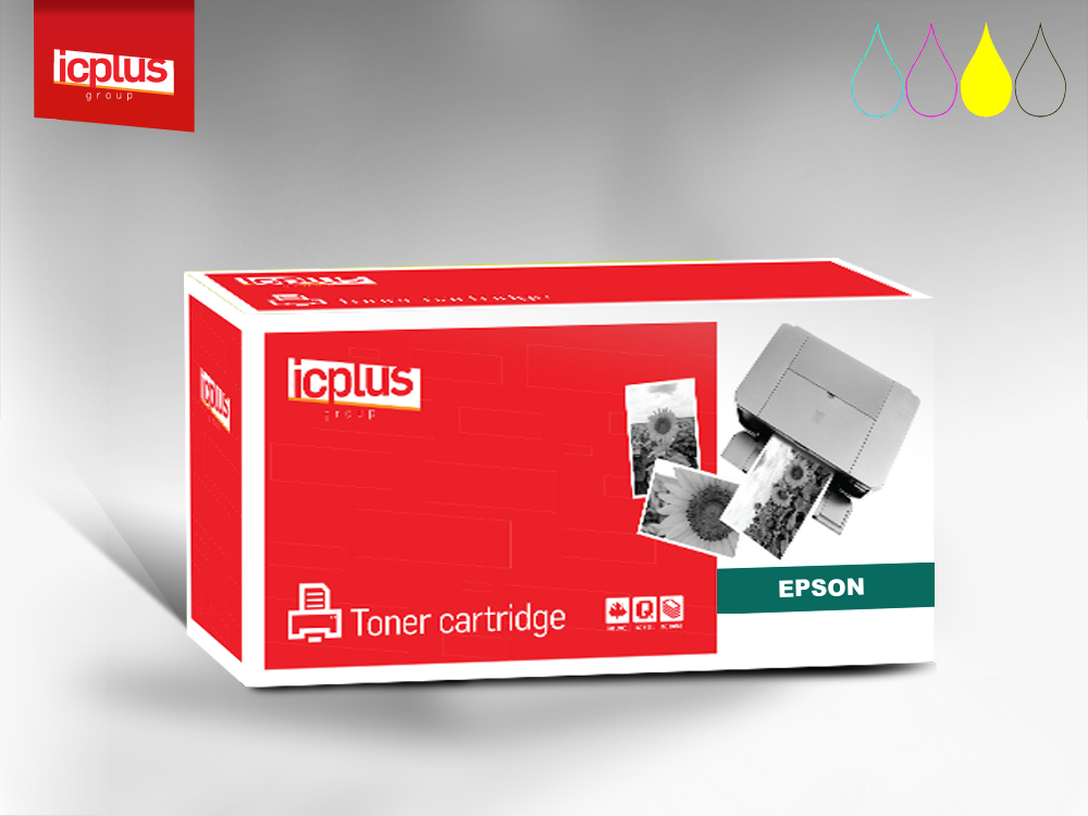 IC+ toner Epson C13S050187 Yellow 4k - CN refabrykowany - AcuLaser C1100/ 1100N/ CX11N/ 11NF/ 11NFC