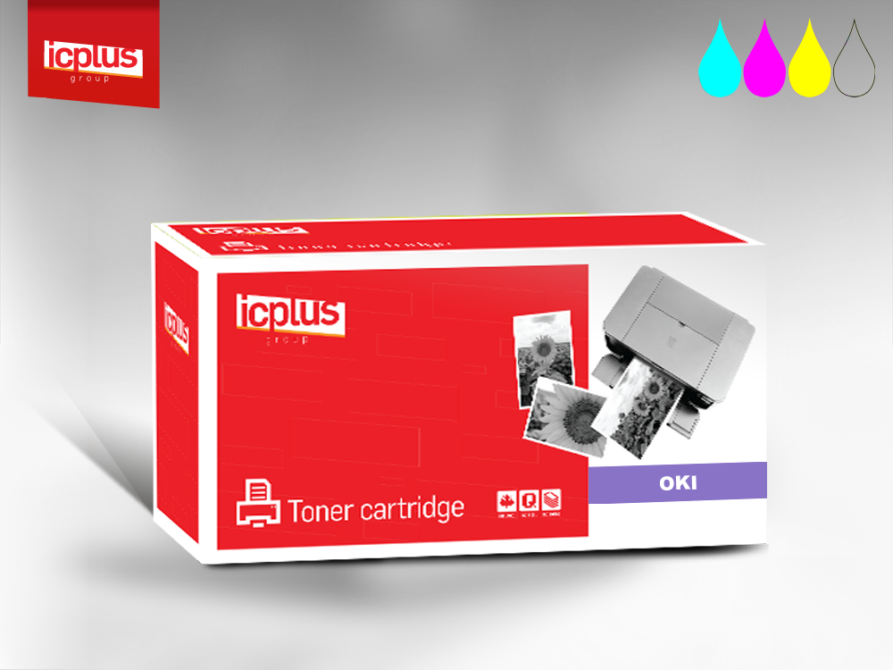 IC+ bęben Oki 44968301/ 44494202 CMYK 20k - CN refabrykowany - C301/310/ES5431