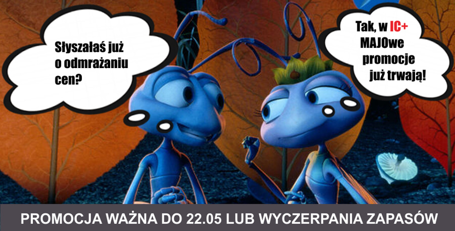 MAJOwe odmrażanie cen