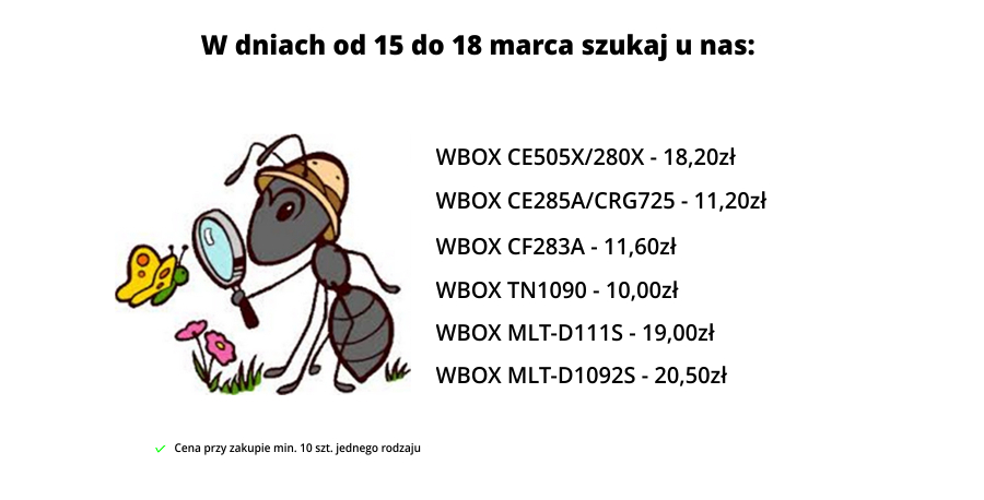 Marcowa promocja produktów