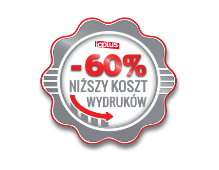 60% niższy koszt wydruków